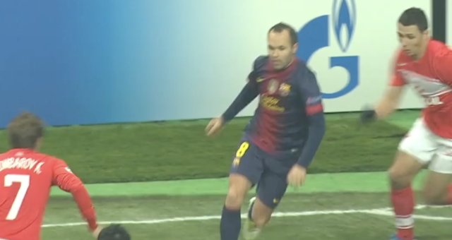 西班牙郭达，中场美妙艺术家——伊涅斯塔