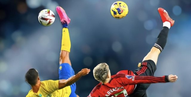 复刻鲁尼！加纳乔逆天倒钩一周年